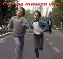 Poster Európa messze van